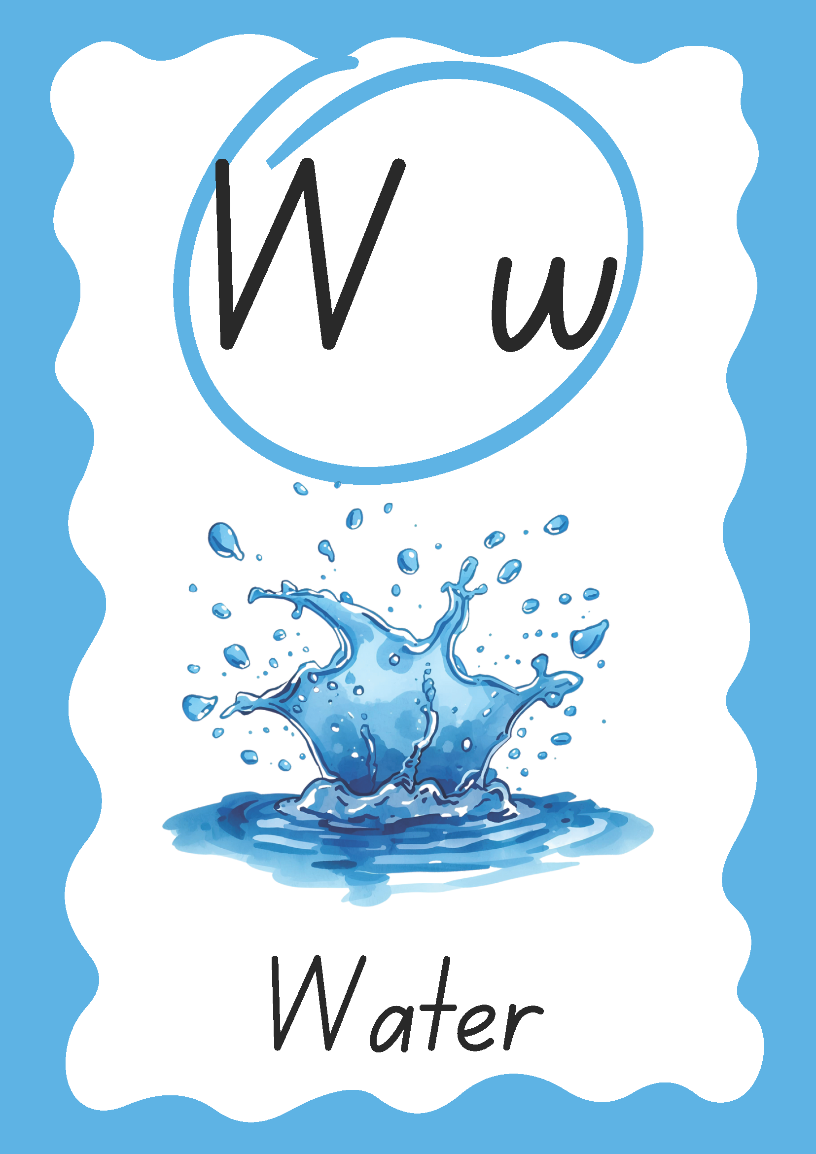 Alphabet Display Posters - Full Color