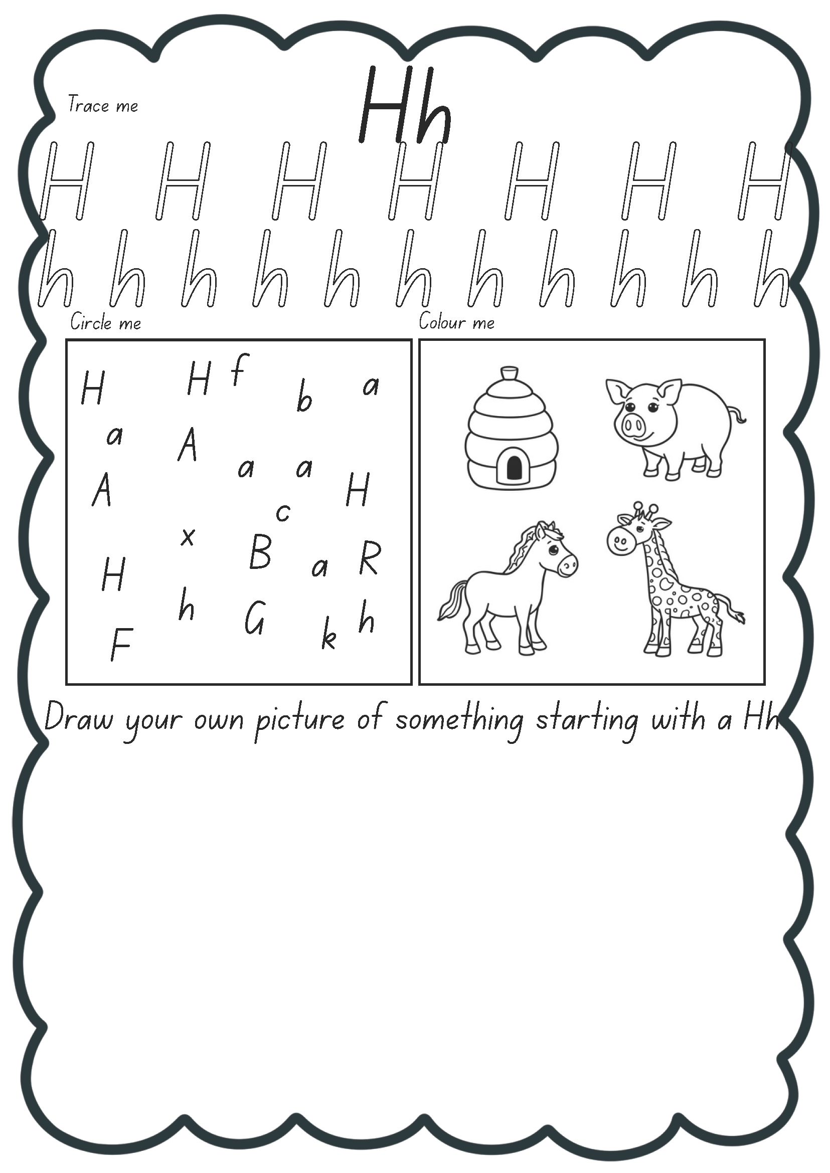 Alphabet letters A-Z Activity Sheets Bundle