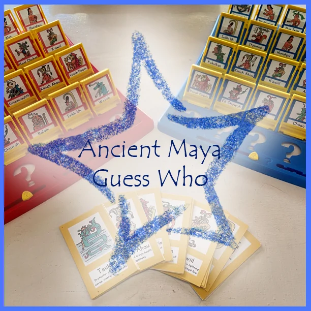 Ancient Maya Guess Who Cards! (Classic Edition)