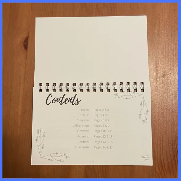 Poetry Frames Packet & Flipbook