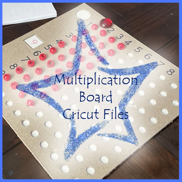 Make Your Own: Montessori Multiplication Board SVG File