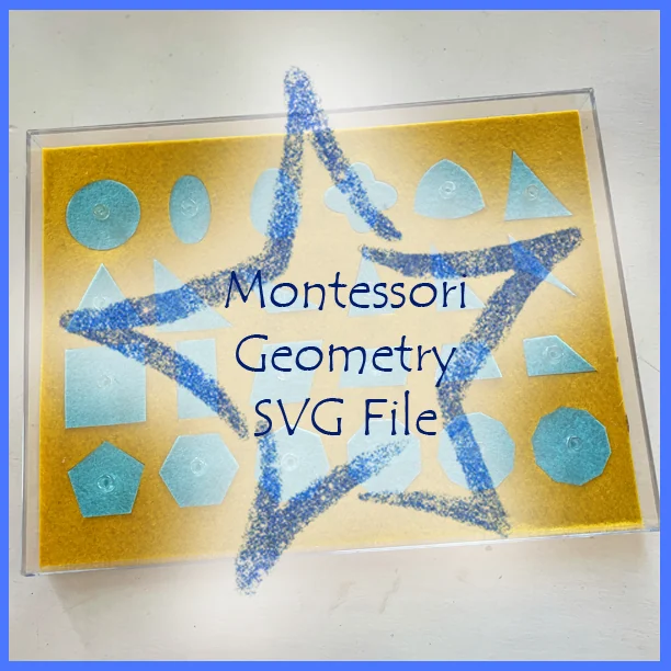 Montessori Geometric Cabinet Puzzle - SVG File