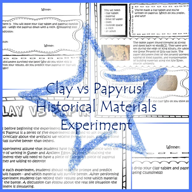 Clay vs Papyrus! - Historical Science Experiment