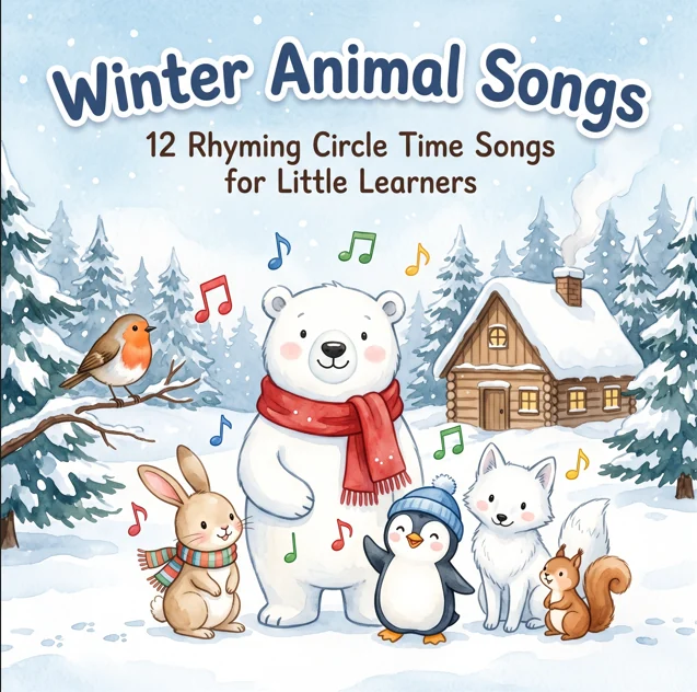 Winter Animal Songs | Rhyming Circle Time Songs