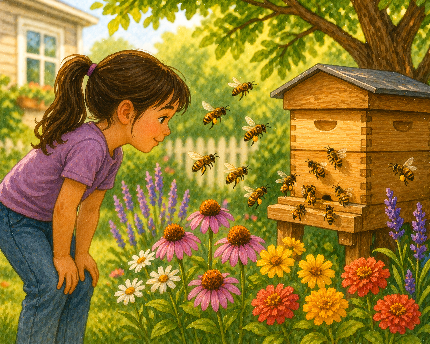 Grade 3 Reading Comprehension Quiz - The Busy Beehive - Supported Learning Quiz