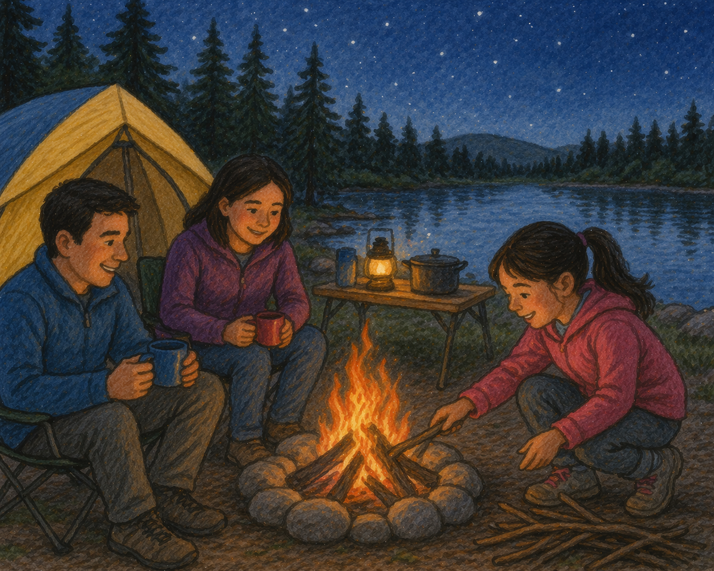 Grade 3 Reading Comprehension Quiz - The Camping Trip - Supported Learning Quiz