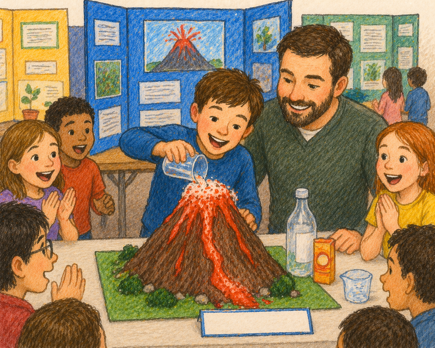 Grade 3 Reading Comprehension Quiz - The School Science Fair - Supported Learning Quiz