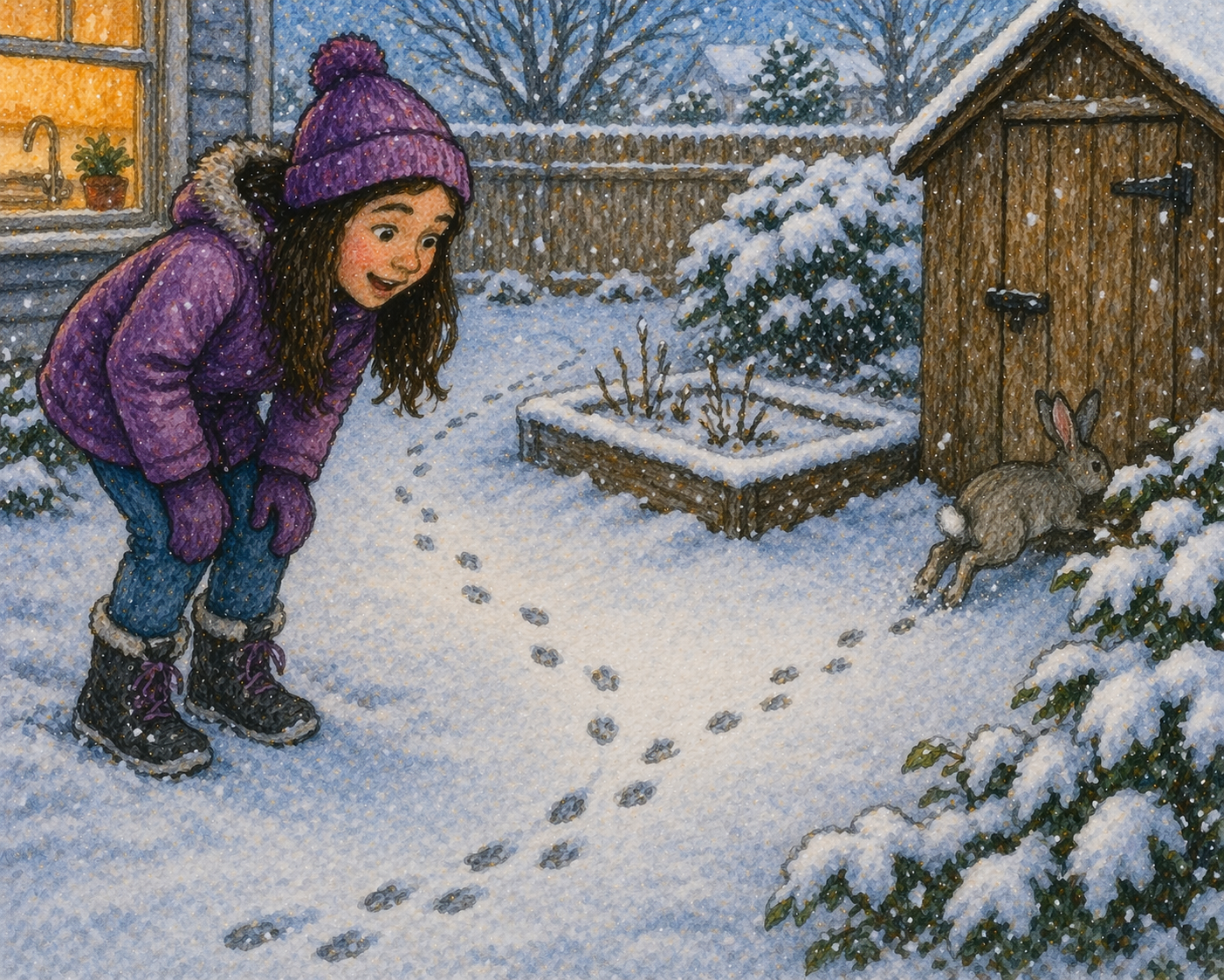 Grade 4 Reading Comprehension Quiz - The Mysterious Footprints - Supported Learning Quiz