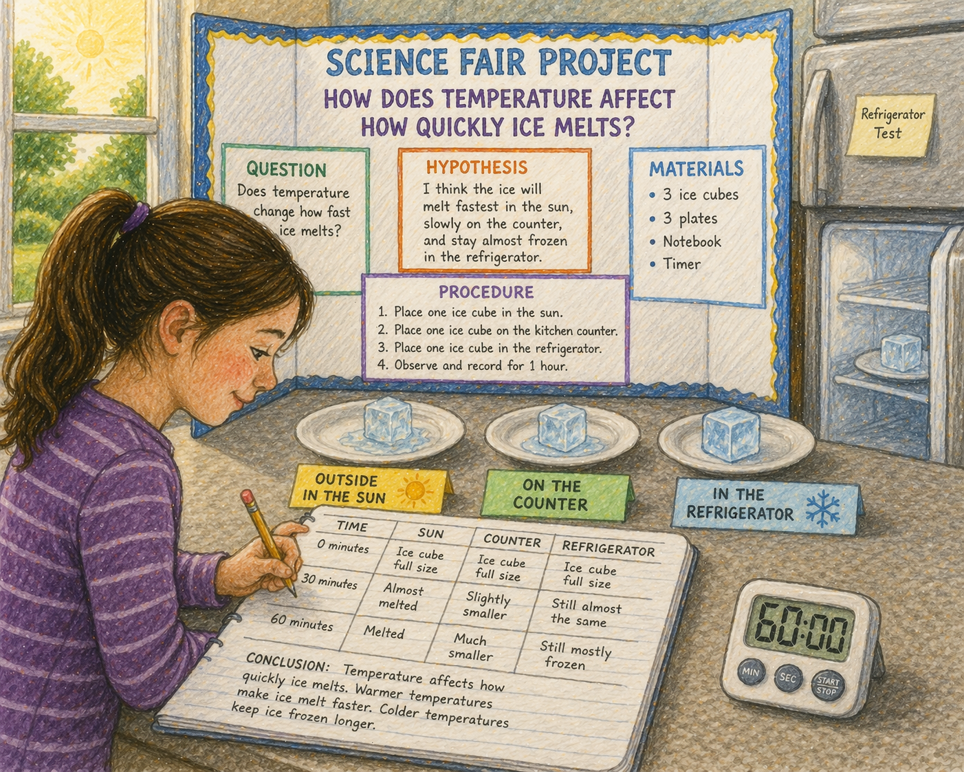 Grade 4 Reading Comprehension Quiz - The Science Fair Project - Supported Learning Quiz