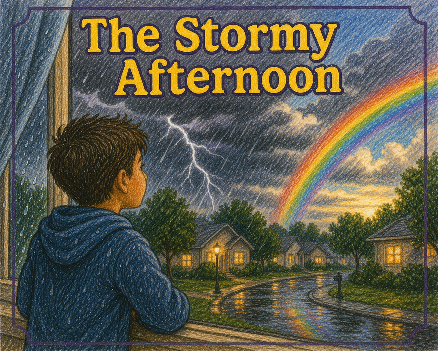 Grade 4 Reading Comprehension Quiz - The Stormy Afternoon - Supported Learning Quiz