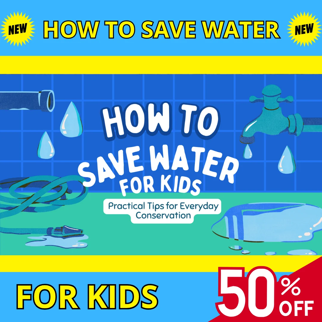 How to Save Water Guide & Worksheets for Kids | Water Conservation Activities Printable PDF 2026-2027