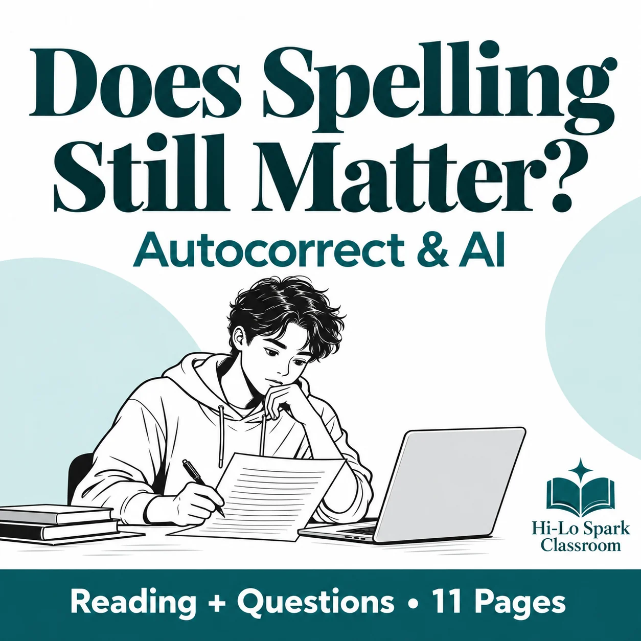 Does Spelling Still Matter? Autocorrect & AI Reading Comprehension