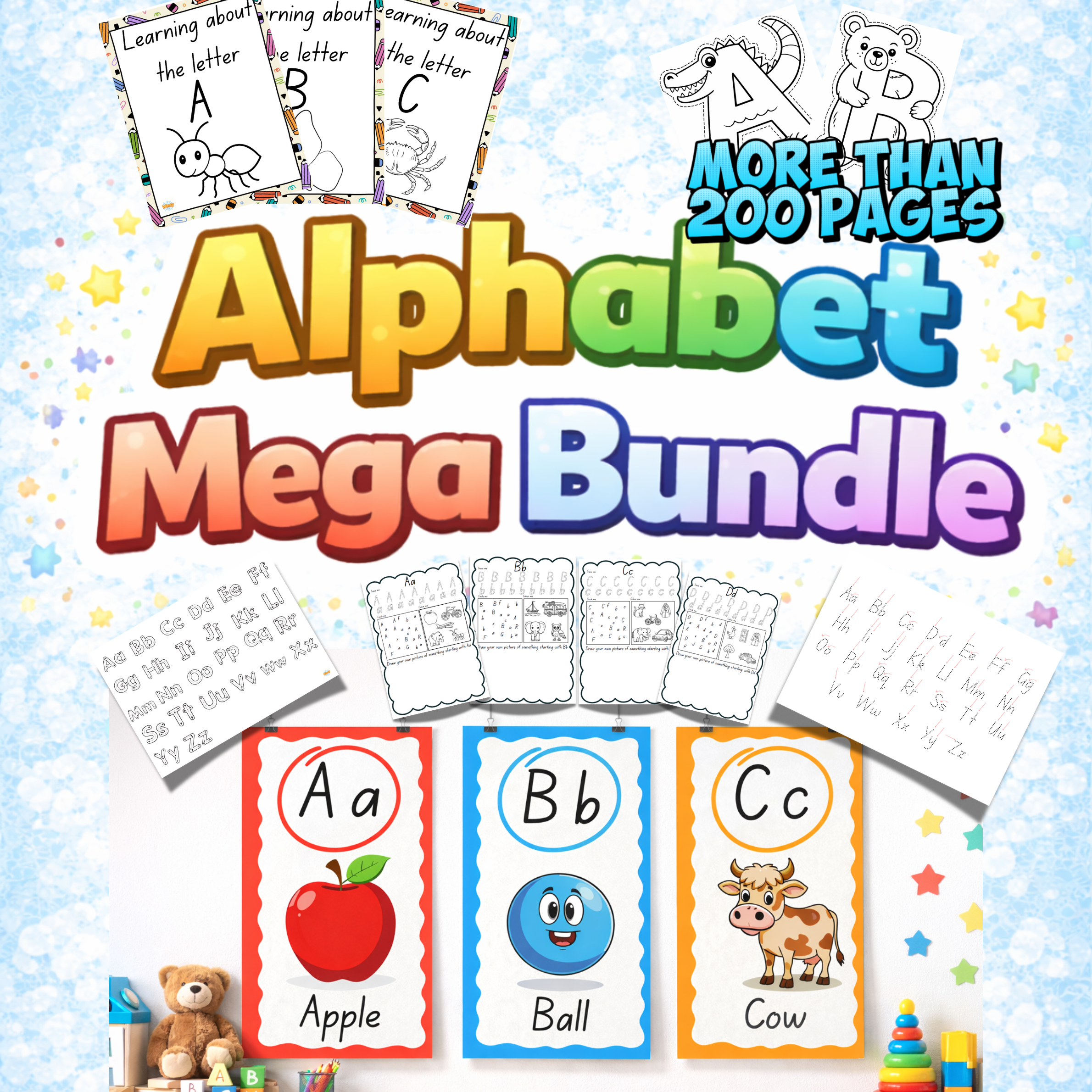 Alphabet Mega Bundle - Free for a limited time - Over 230 pages