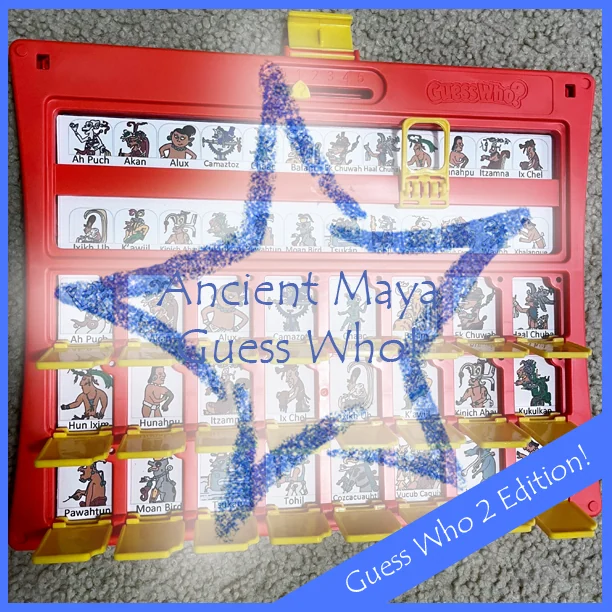 Ancient Maya Guess Who Cards! (New Edition)