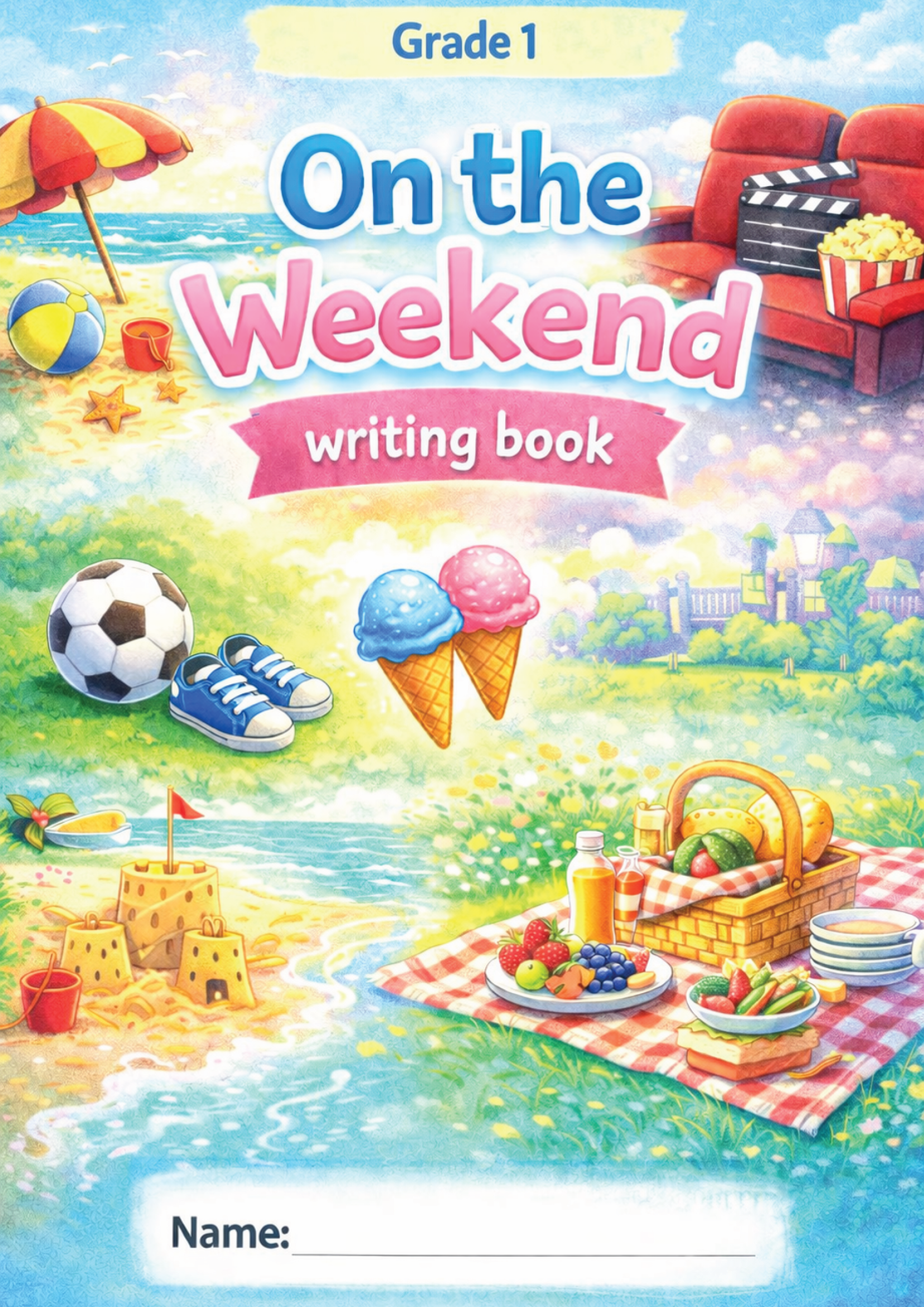 On the Weekend - Writing Book - Year 1 - Full Year Writing Activities