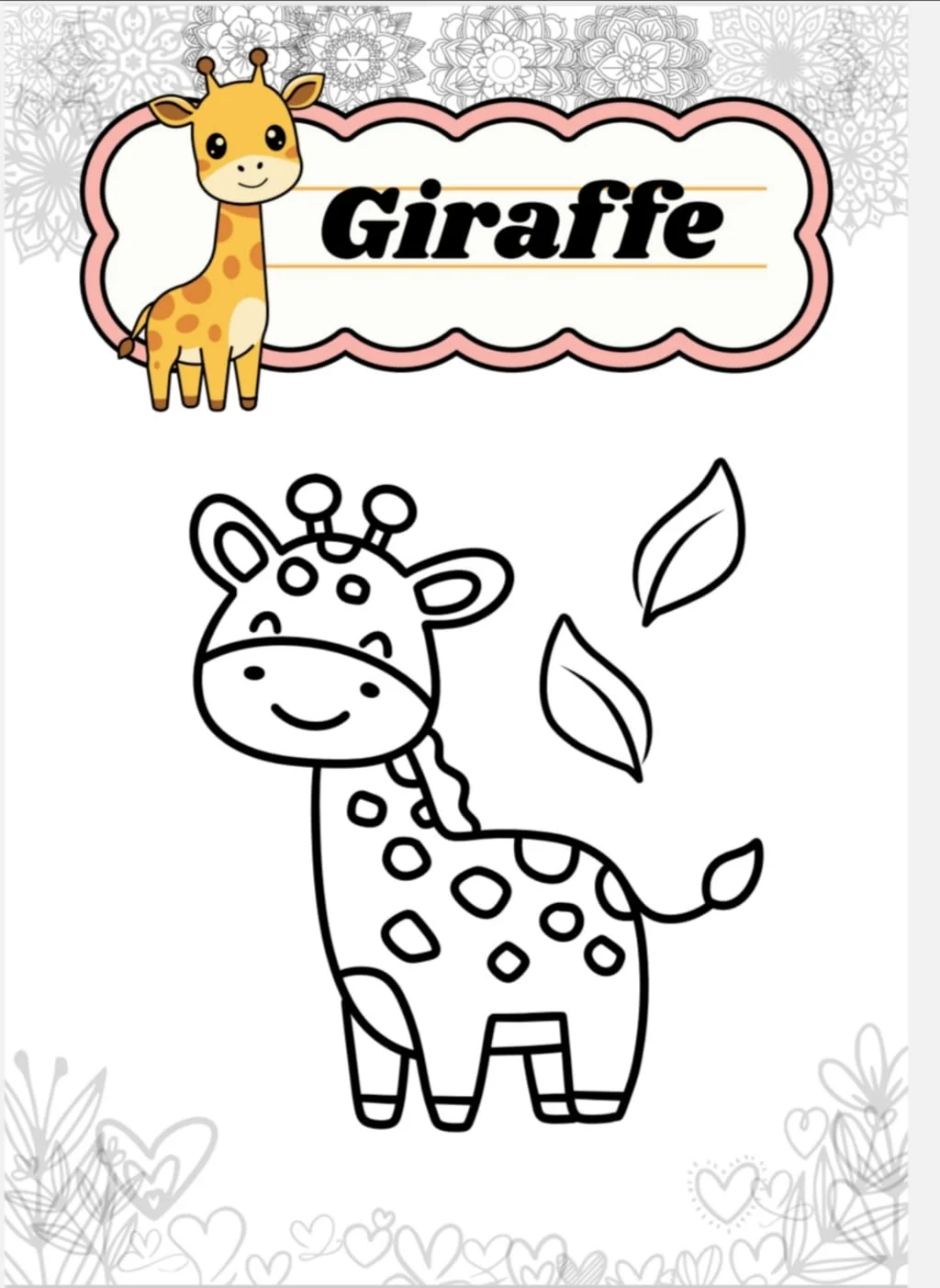 Jungle Animals Coloring Book for Kids I Printable Wildfire Coloring pages PDF