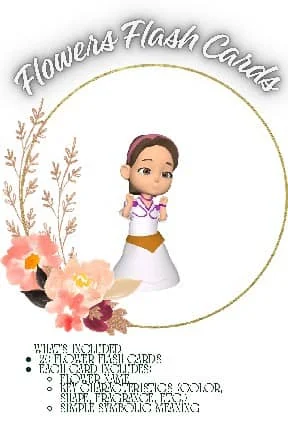 Flowers Flash Cards | Flower Recognition | Preschool & Kindergarten